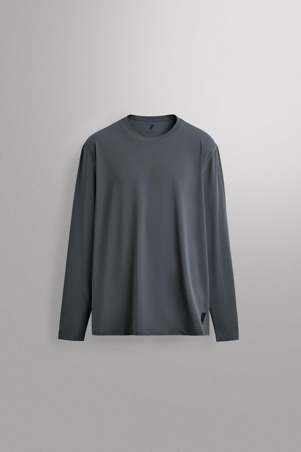 CAMISETA T?CNICA B?SICA  MANGA LARGA / Azul / Acero - Zara фото 7