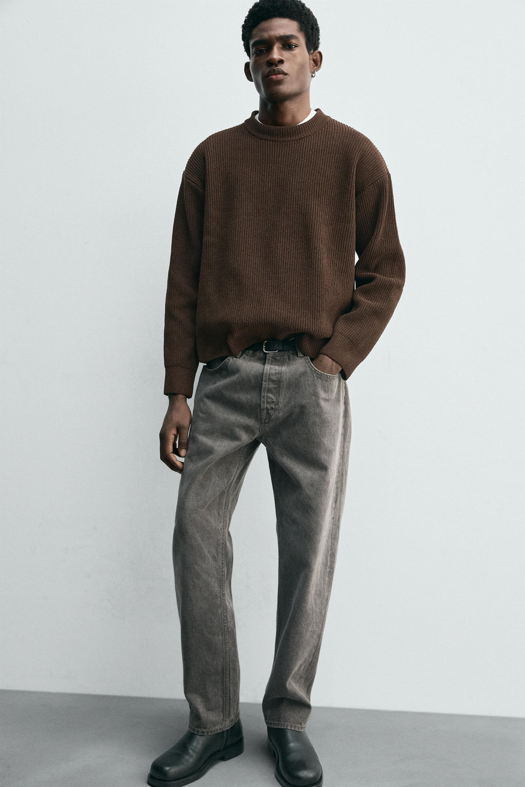 TEXTURED CHENILLE SWEATER - Zara фото 6