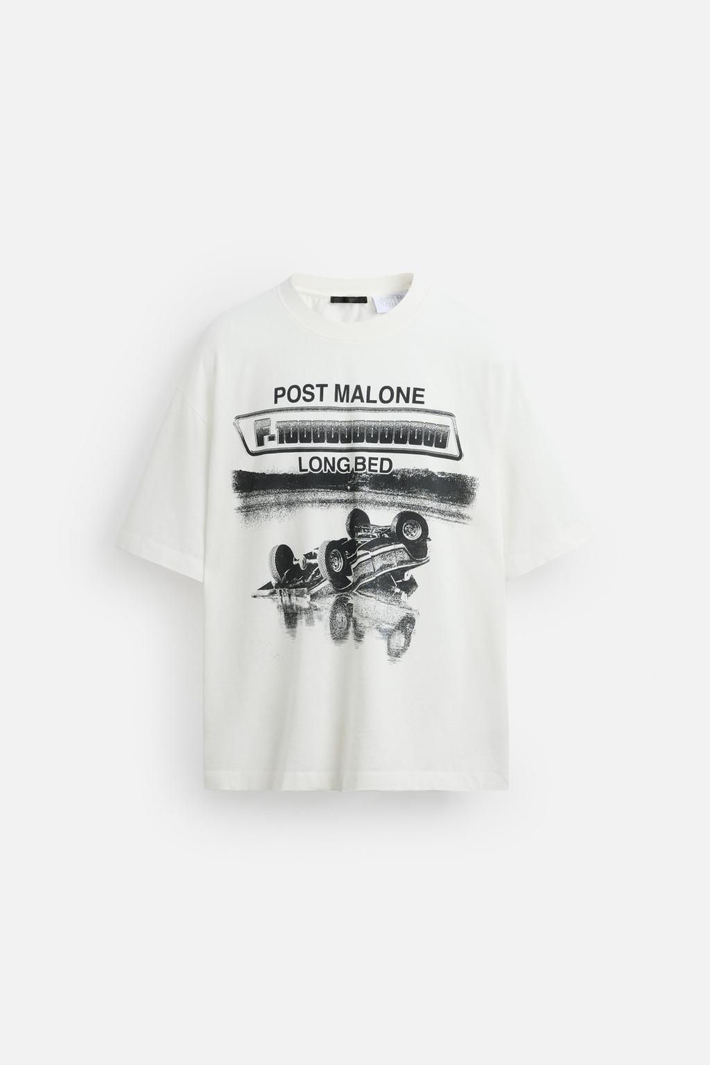 POST MALONE GRAPHIC T-SHIRT - Zara фото 15