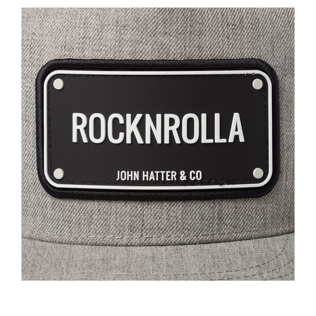 Бейсболка JOHN HATTER арт. R4-1127-U00 Rocknrolla (светло-серый)  фото 4