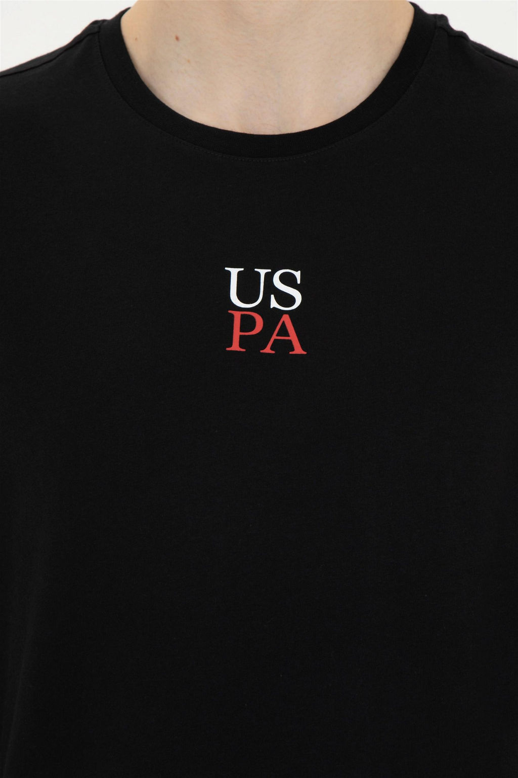 Мужская черная футболка - U.s. polo assn фото 7