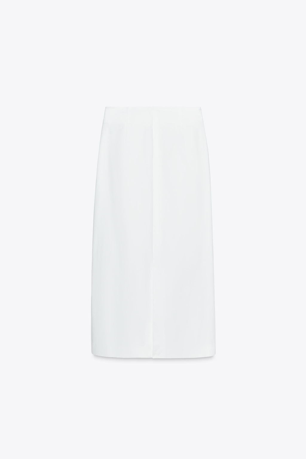 ZW COLLECTION ASYMMETRIC MIDI SKIRT - Zara фото 6