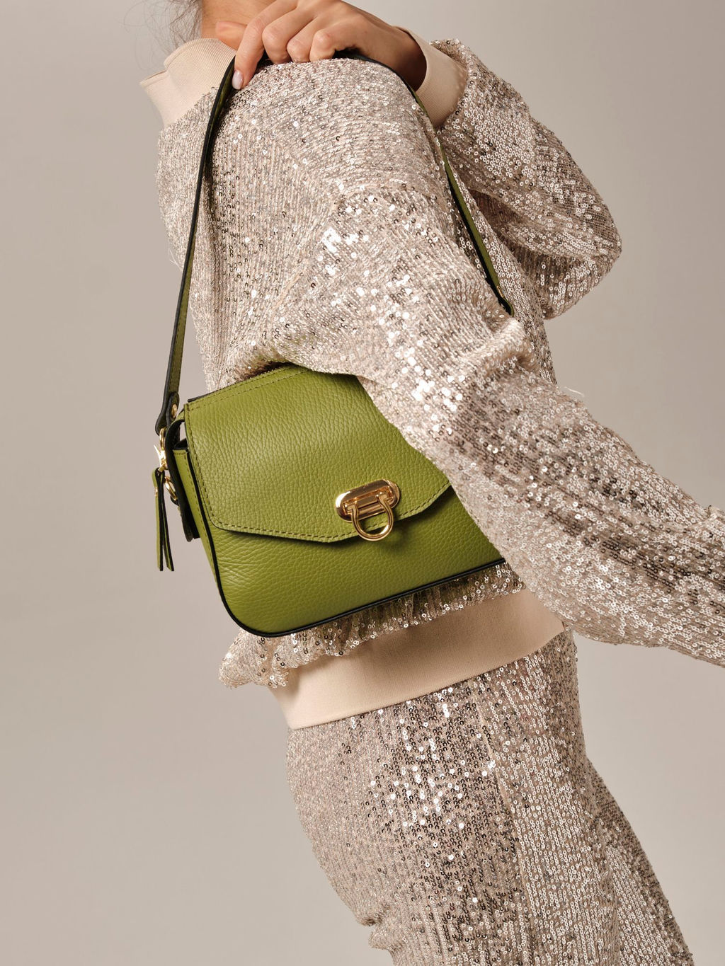 Сумка через плечо Azaro 3684 зеленый бамбук