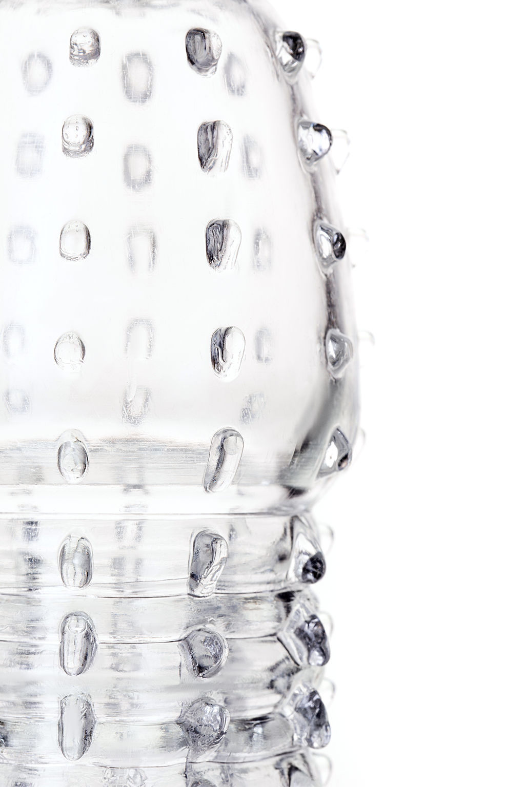 Насадка на пенис TOYFA A-Toys Boyn, TPR, прозрачный, 15,2 см  фото 7