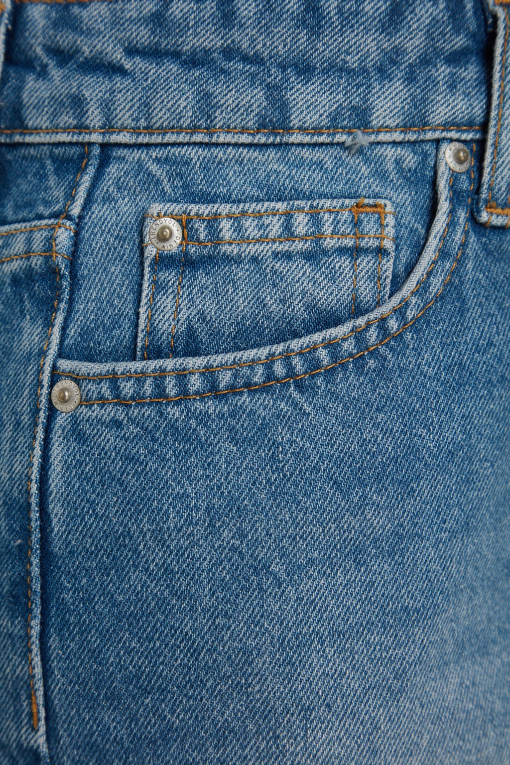 Mavi Yuksek Bel City Boy Denim Sort TWOSS23SR00199