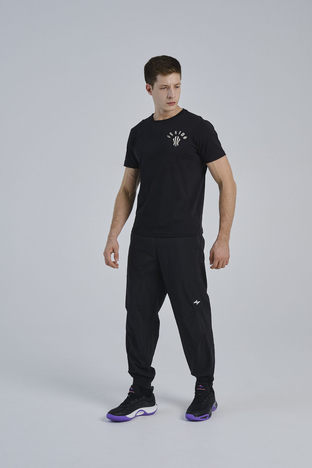 Брюки текстильные Черный SHOCK 4 Woven Casual Pants - Anta фото 7