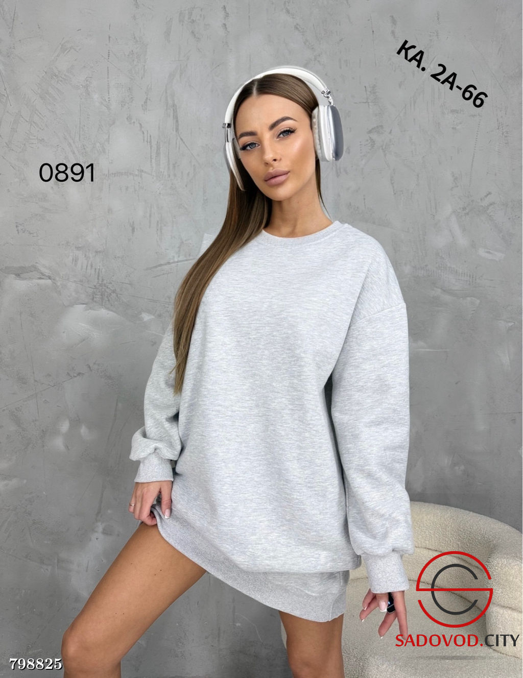 Туника женская однотонная - Bruno фото 5