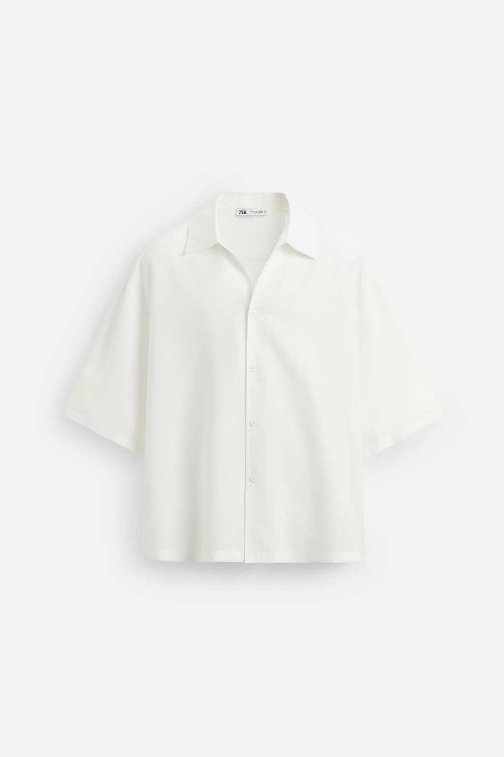 RELAXED FIT FLOWING SHIRT - Zara фото 7