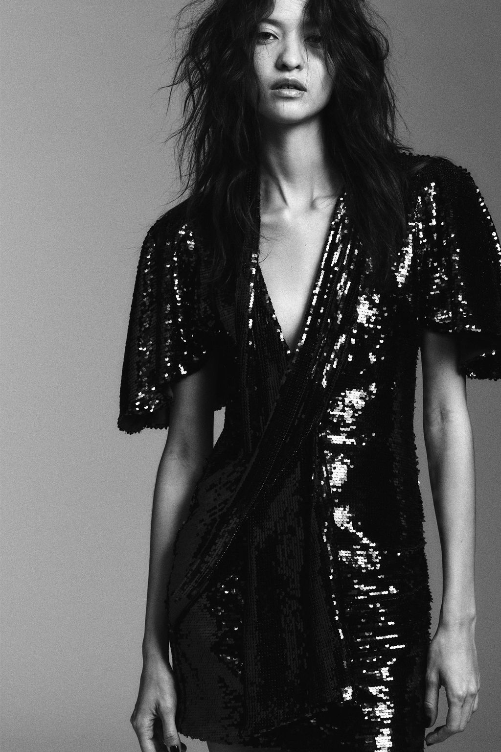 SHORT SEQUINNED DRESS - Zara фото 7