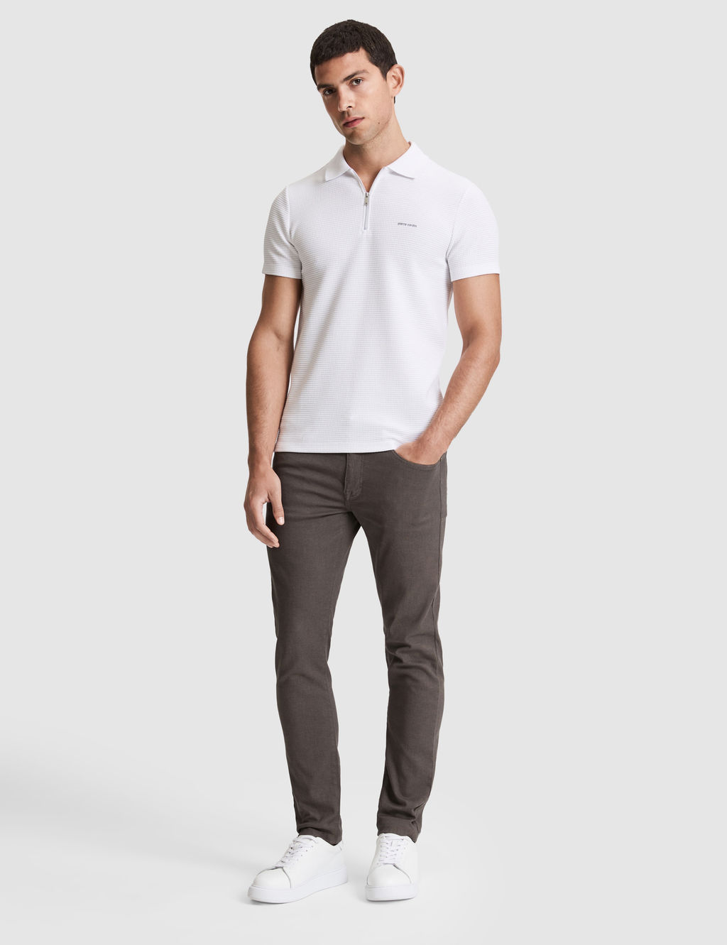 Kahverengi Slim Fit Jean Pantolon