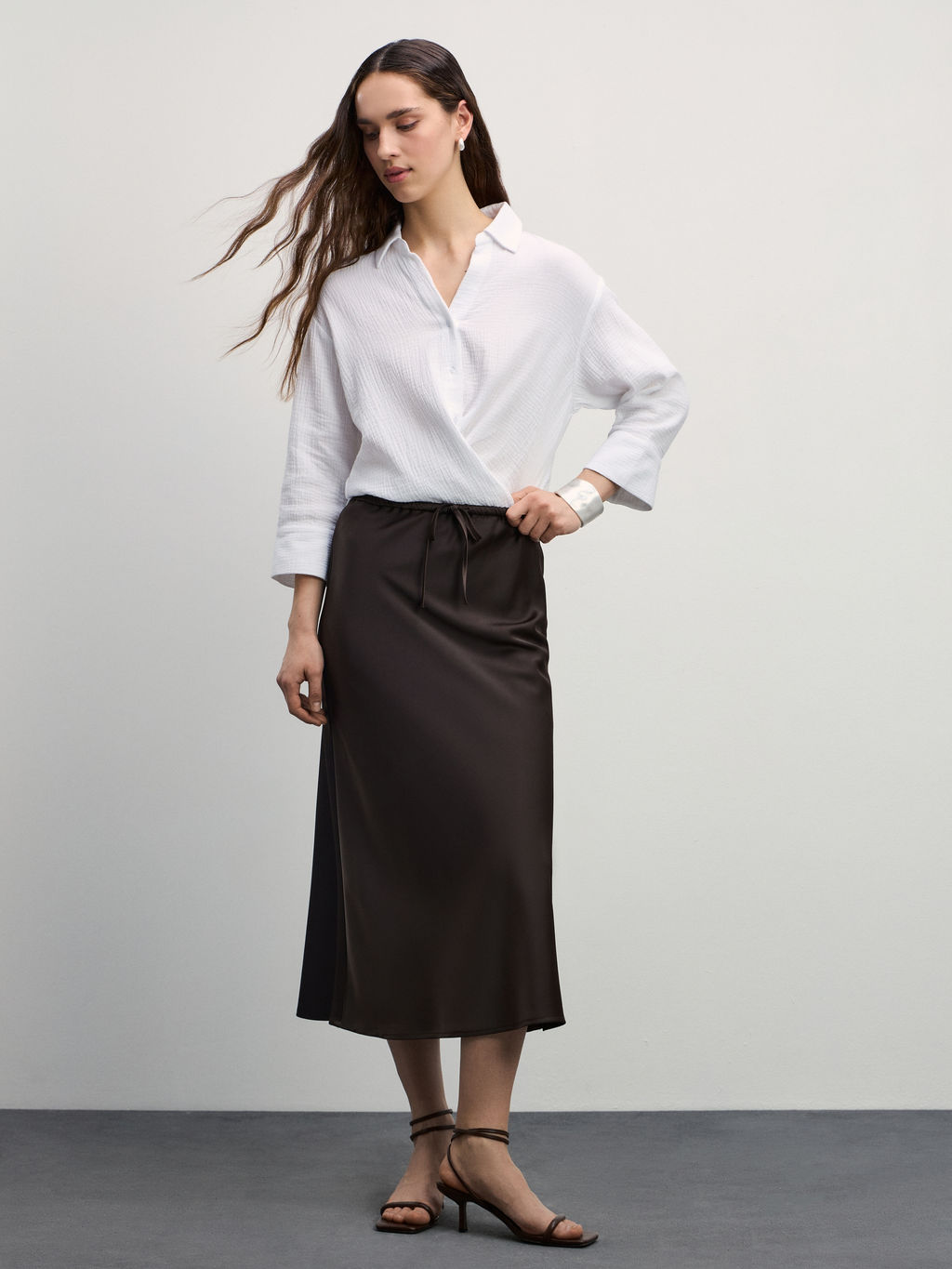 Рубашка из хлопка / Zarina  фото 2