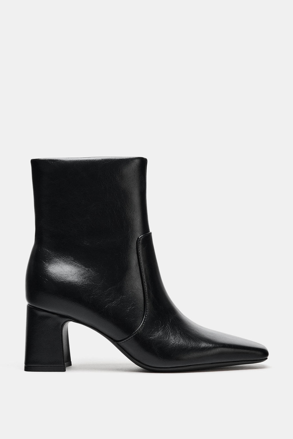 BLOCK HEEL ANKLE BOOTS - Zara фото 3