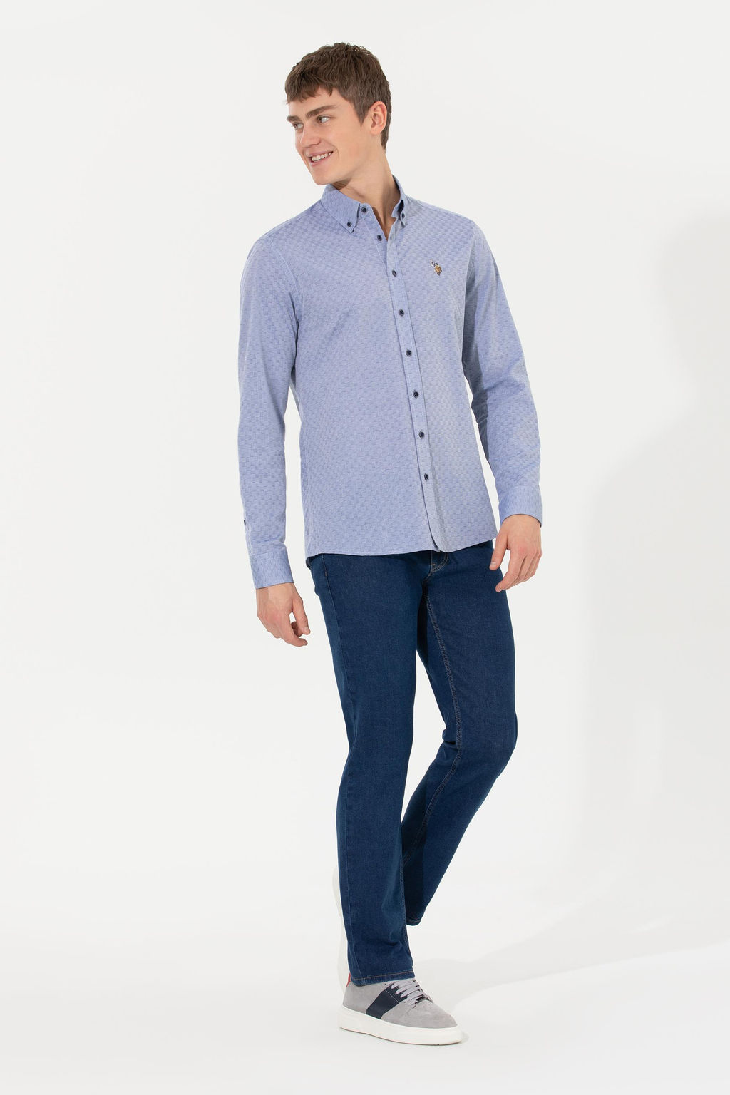 Erkek Mavi Jean Pantolon
