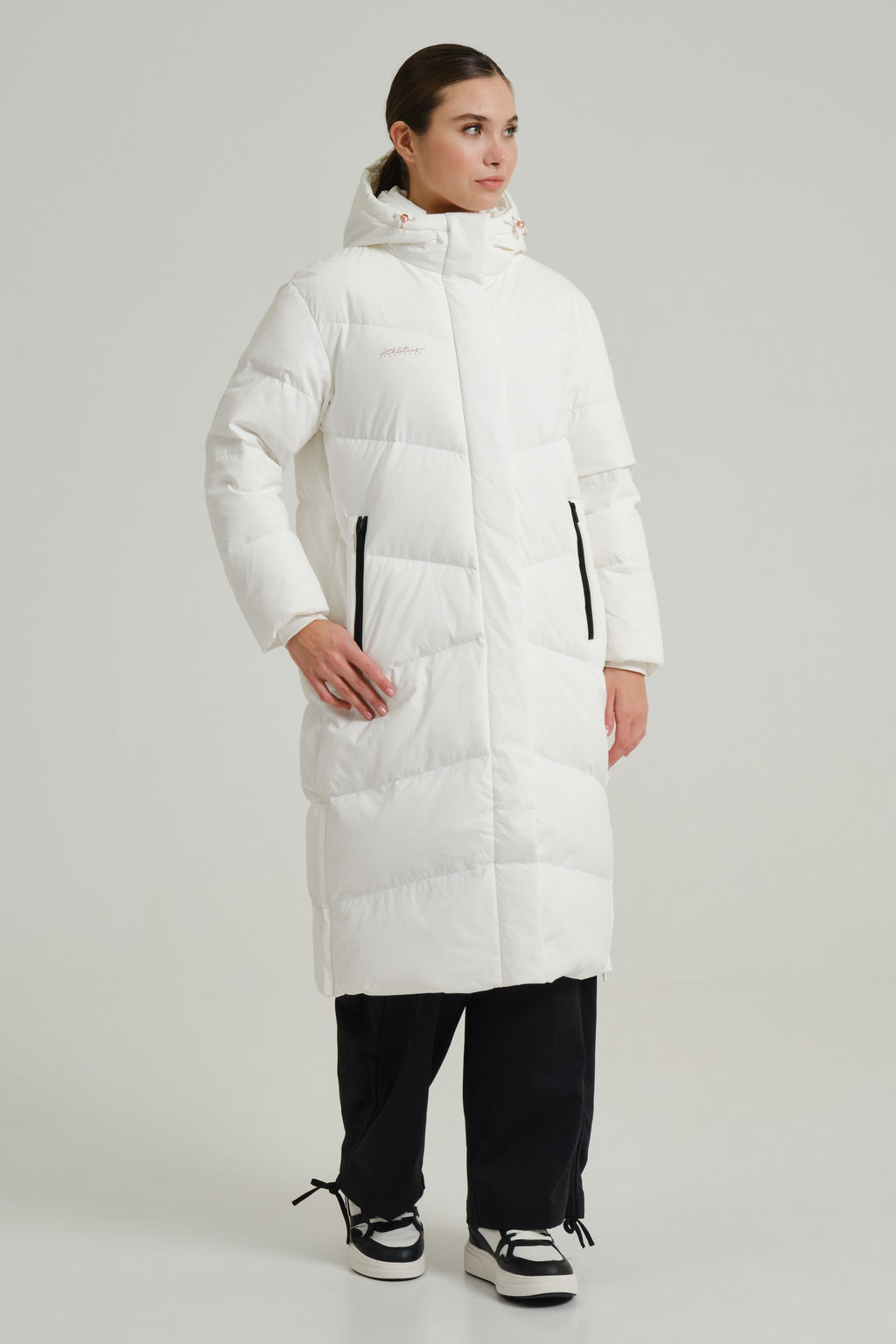 Пуховик длинный Anta TRAINING  фото 2