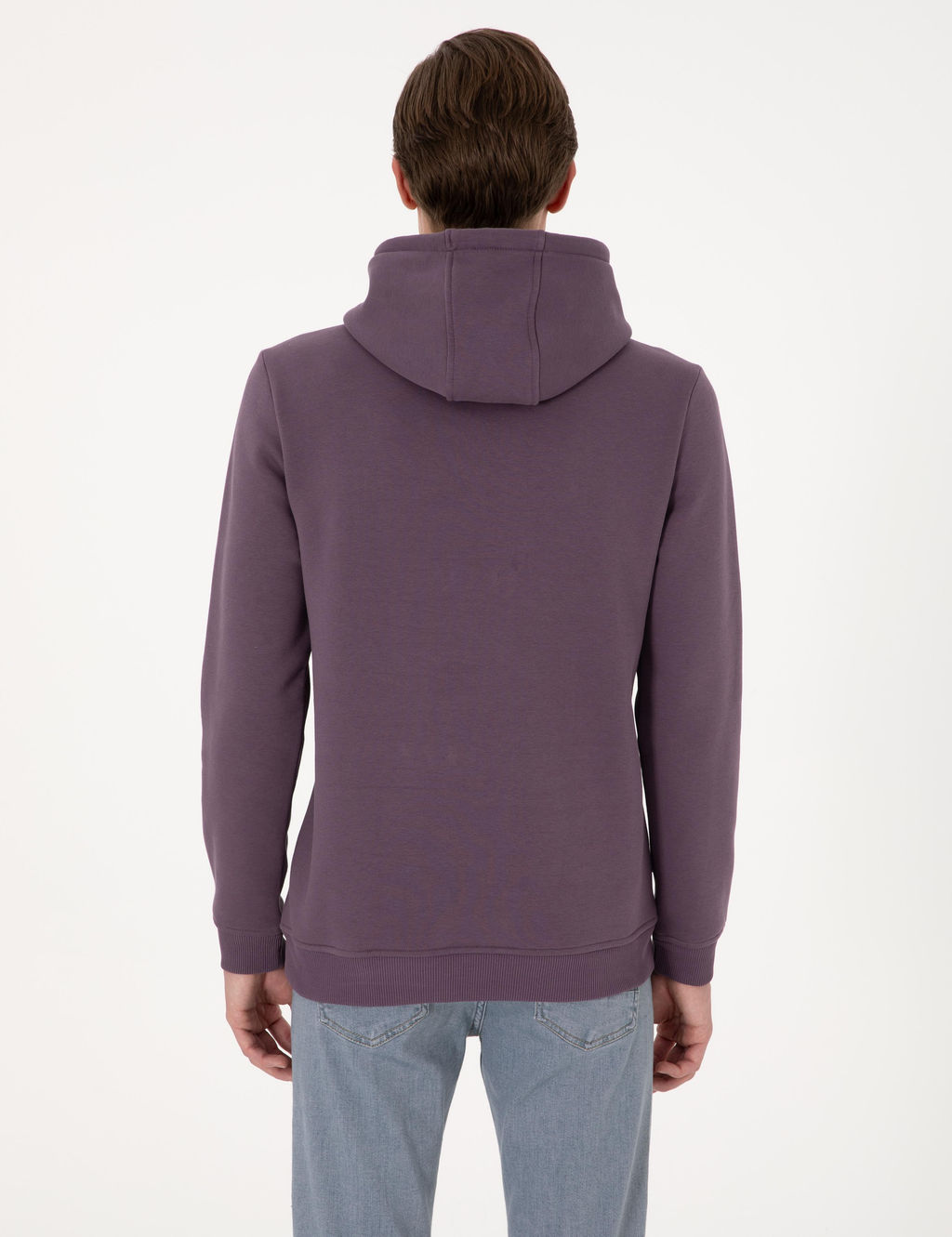 Mor 2 _plik Regular Fit __i Polarl_ Kap__onlu Basic Sweatshirt - Pierre cardin фото 5