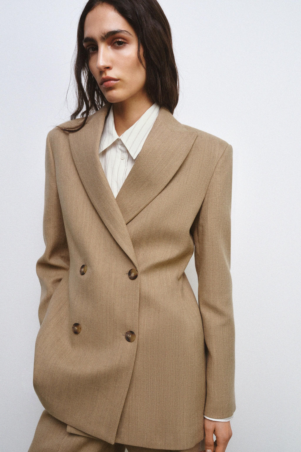 TAILORED BLAZER WITH WOOL ZW COLLECTION - Zara фото 9