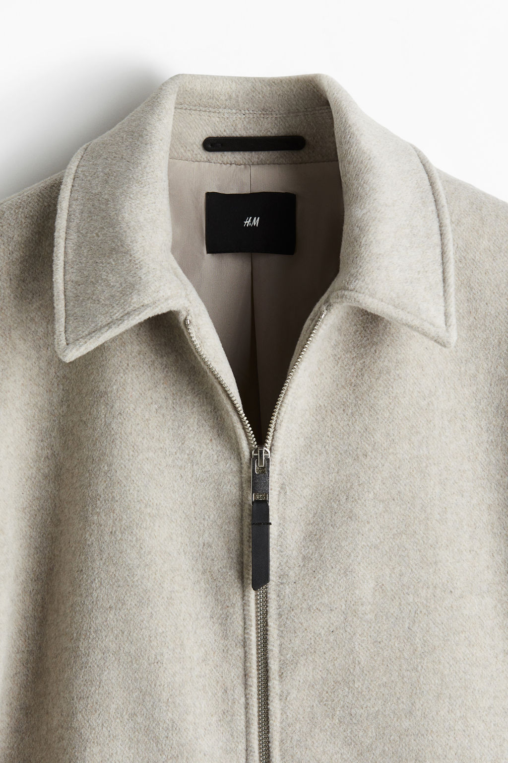 Chaqueta camisera en mezcla de lana Regular Fit - H&m фото 2