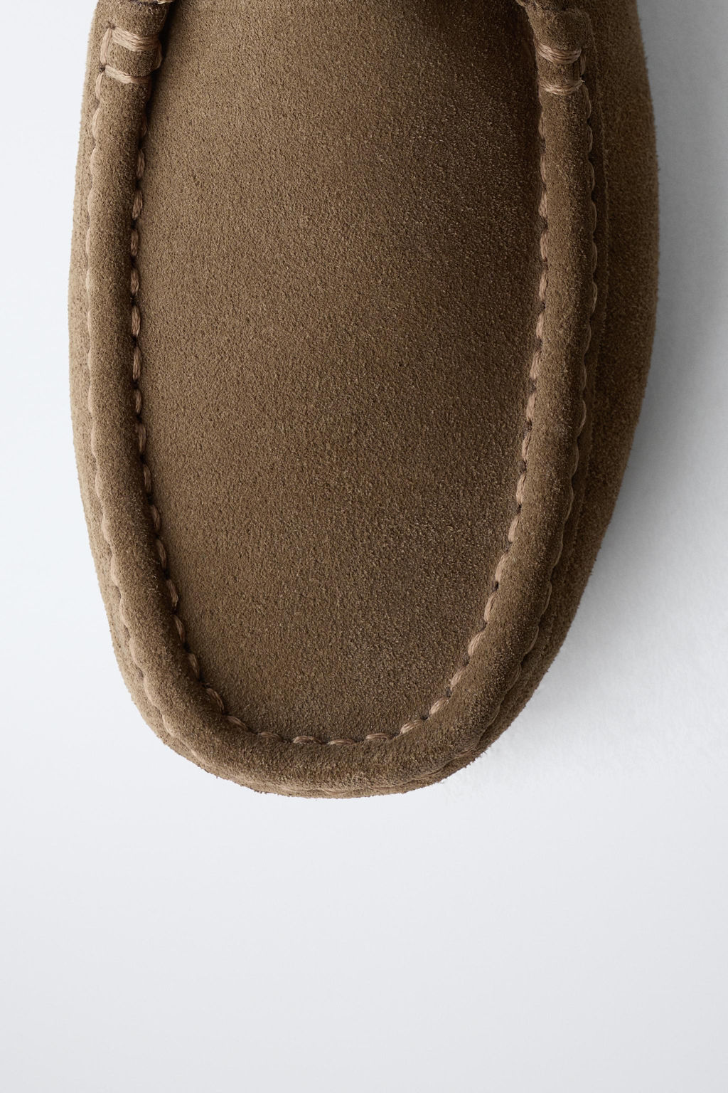 TOPSTITCHED LEATHER SHOES - Zara фото 6