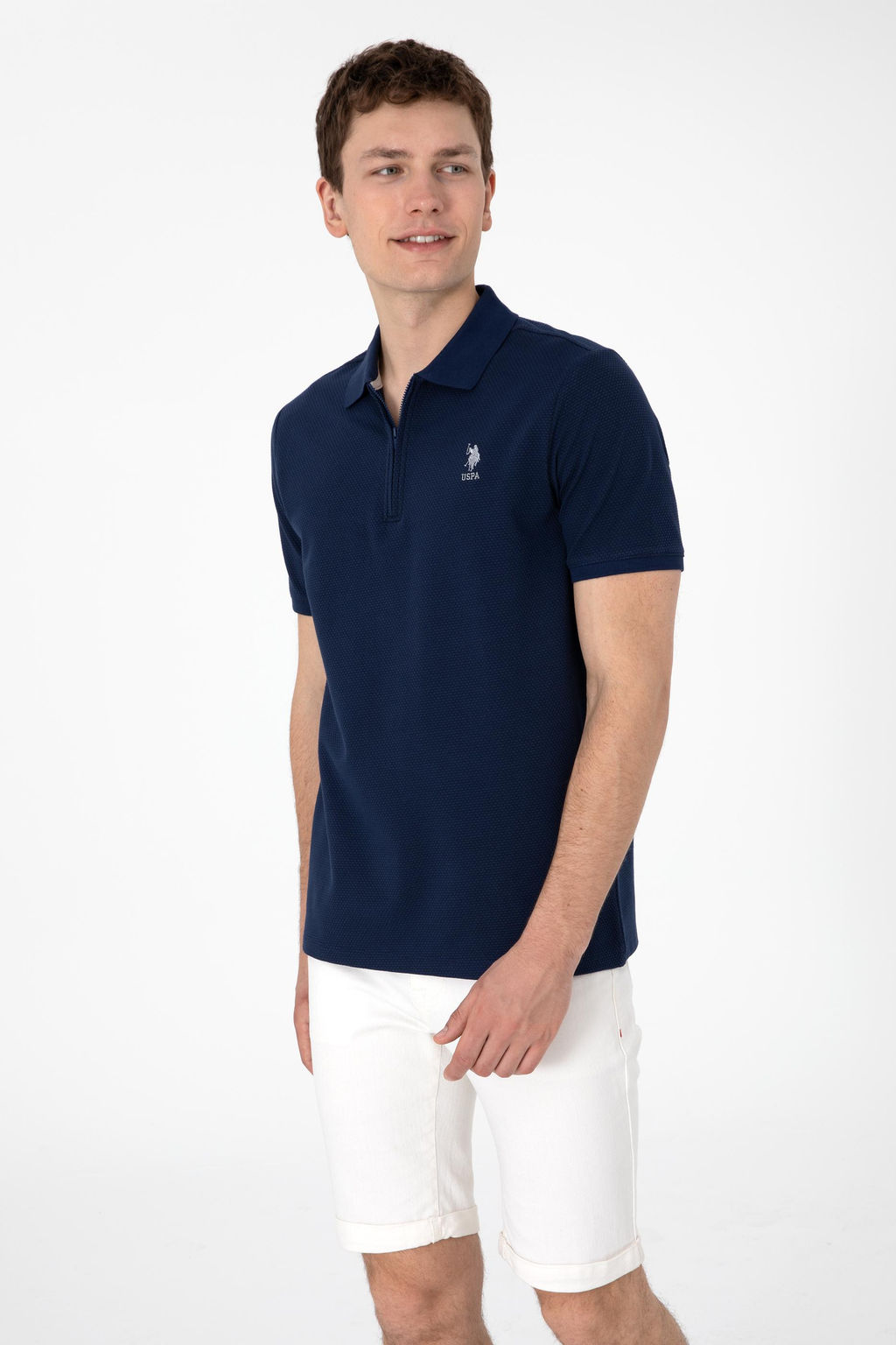 Erkek Regular Fit Polo Yaka Lacivert Ti__rt Sepette S_rpriz _ndirim - U.s. polo assn фото 3