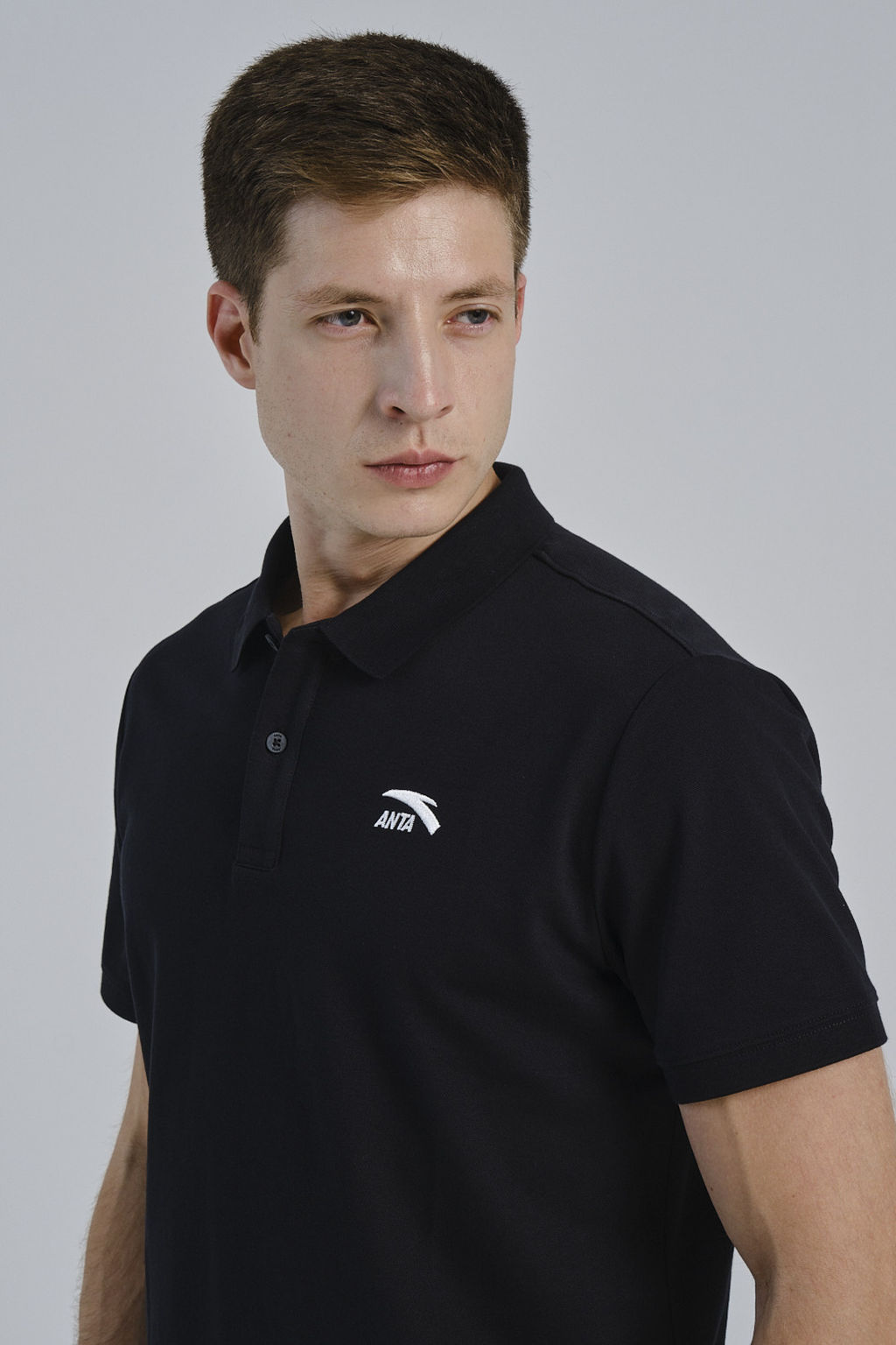 Поло Черный ATSC SS Polo - Anta фото 4