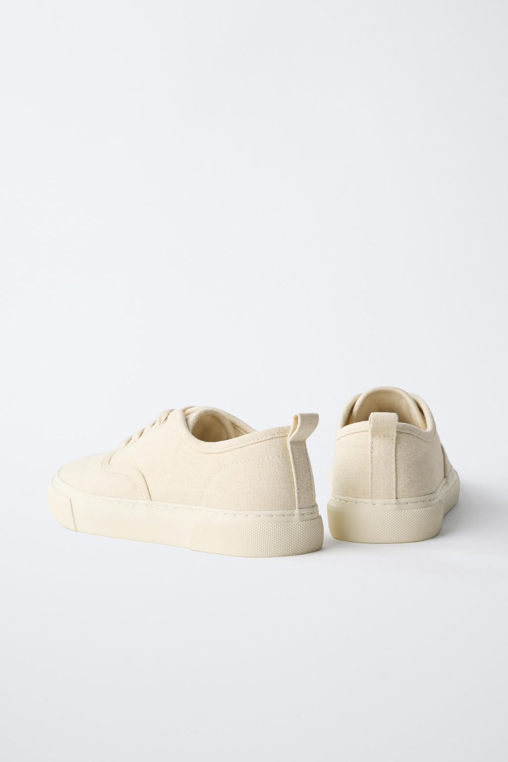 LACE-UP PLIMSOLLS - Zara фото 13