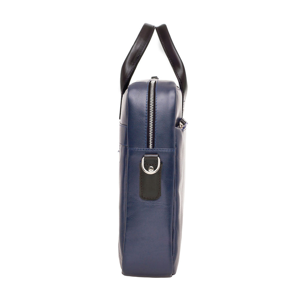 Деловая сумка Bartley Dark Blue/Black - Lakestone фото 5
