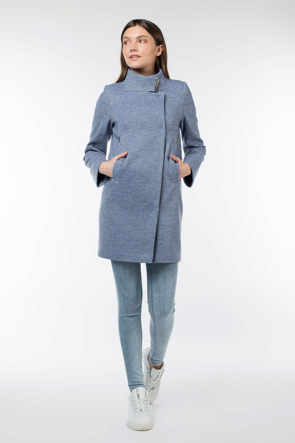 Пальто женское демисезонное - El podio фото 3