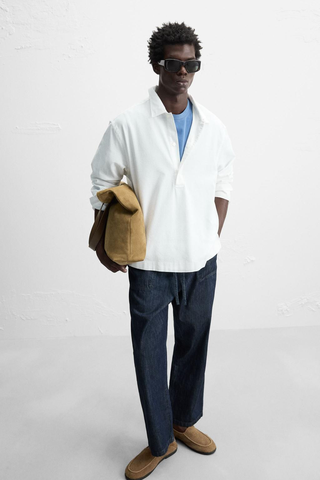 COTTON POLO SHIRT - Zara фото 5
