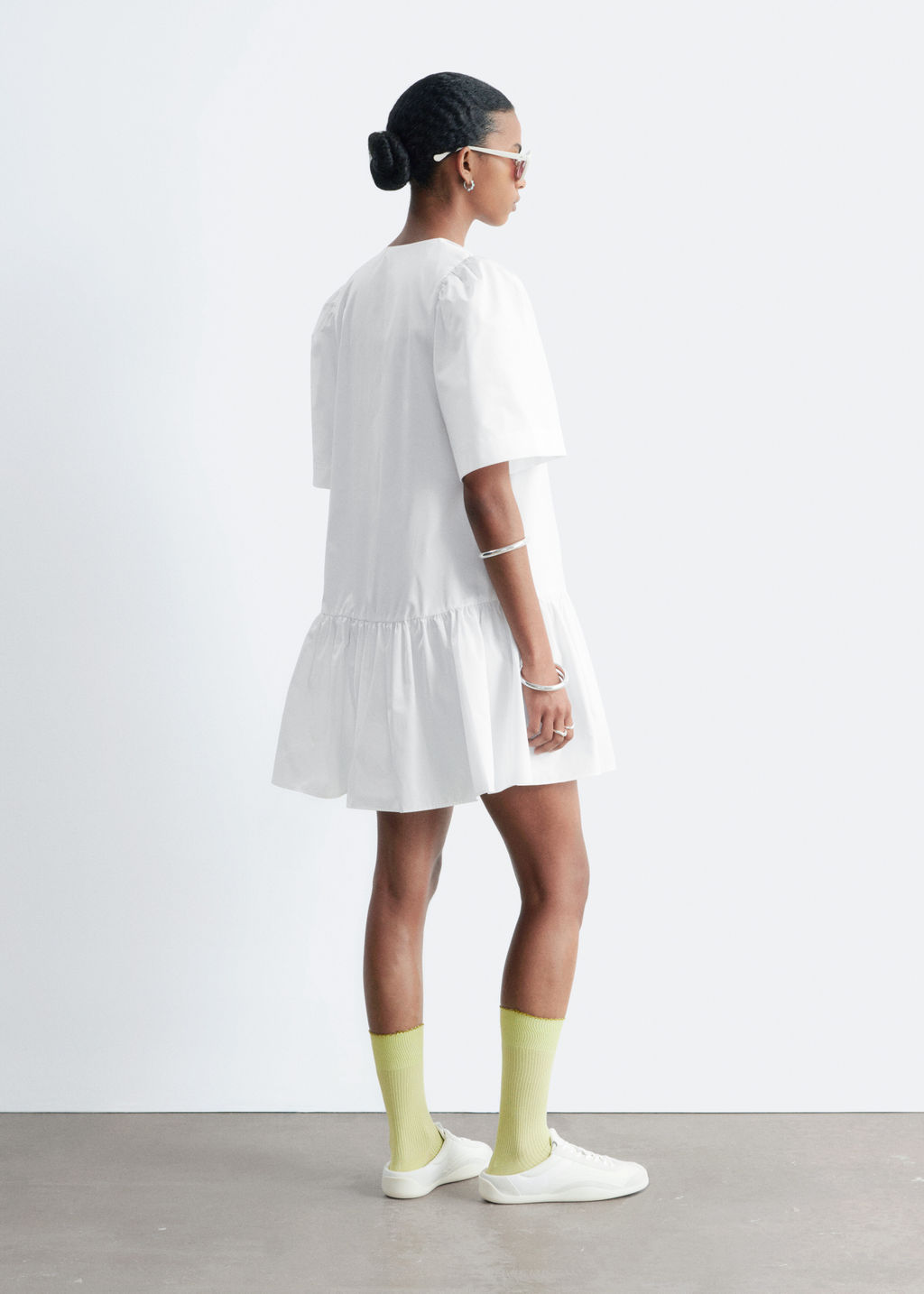 Minivestido peplum - H&m фото 6