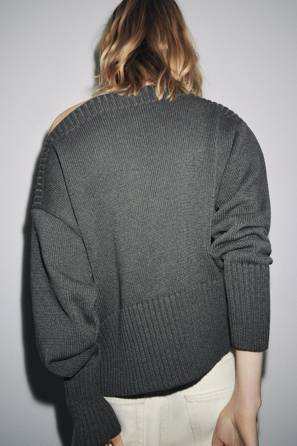 BOAT NECK KNIT SWEATER - Zara фото 6