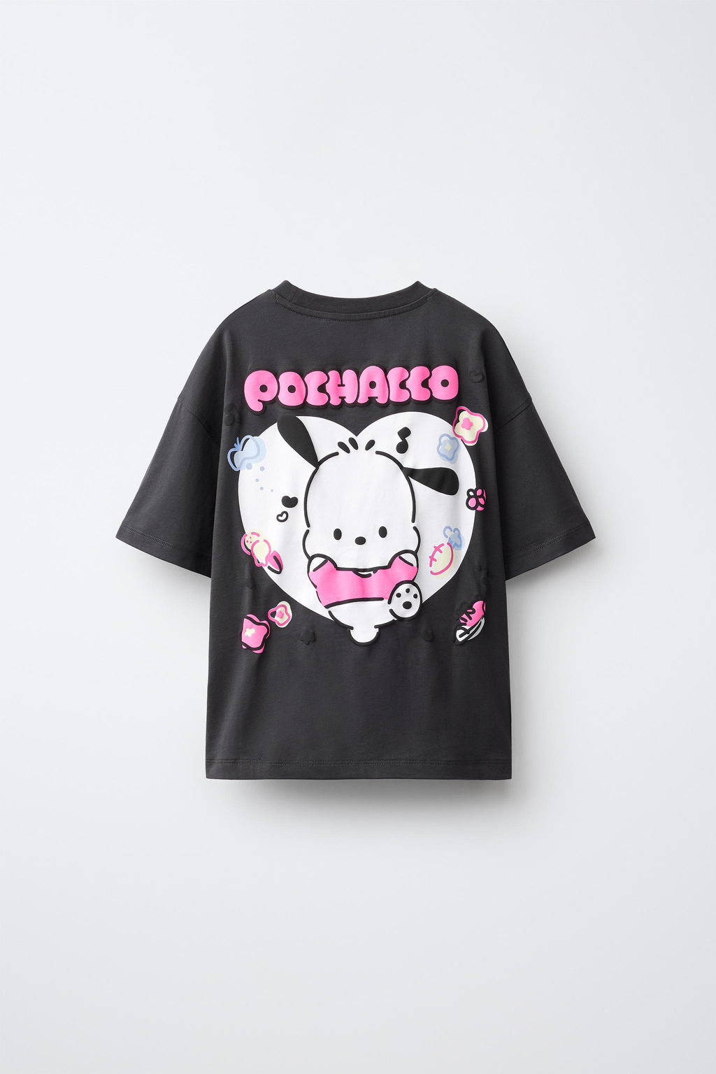 CAMISETA POCHACCO  SANRIO / Gris antracita - Zara фото 3
