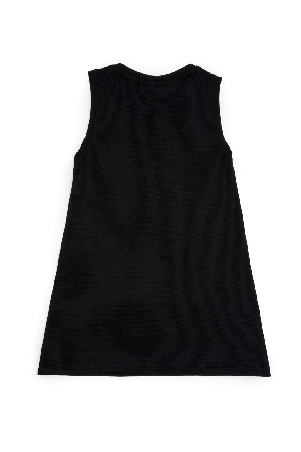 Черное трикотажное платье без рукавов для девочки Неожиданная скидка в корзине - U.s. polo assn фото 2