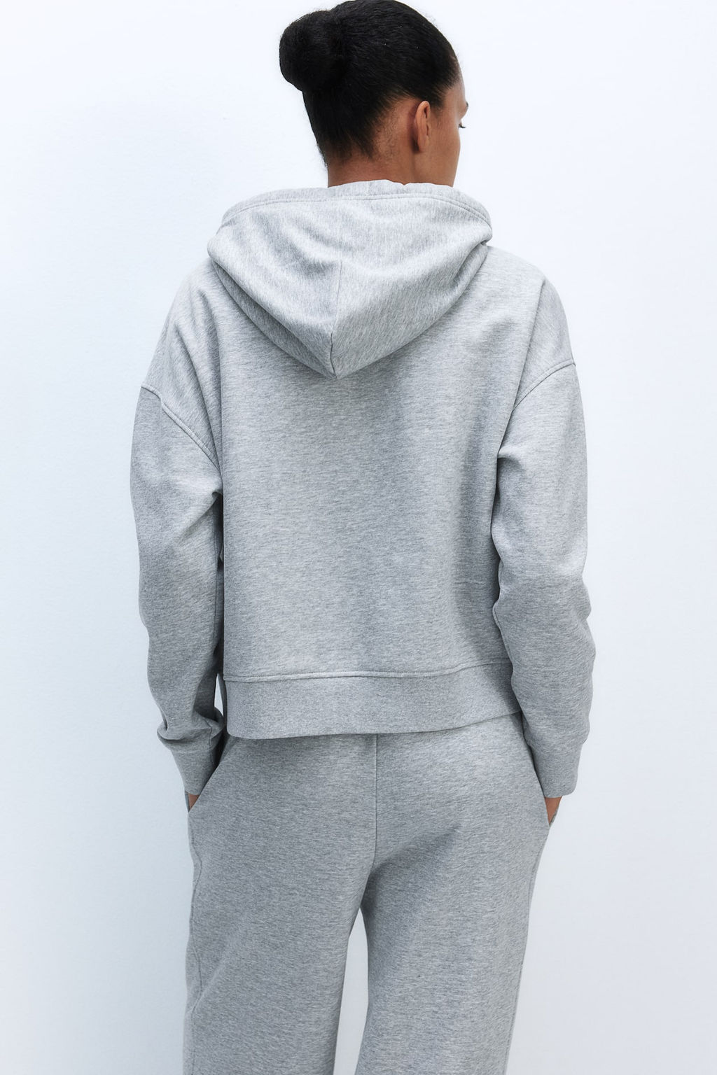 Sudadera con capucha y motivo de texto - H&m фото 3