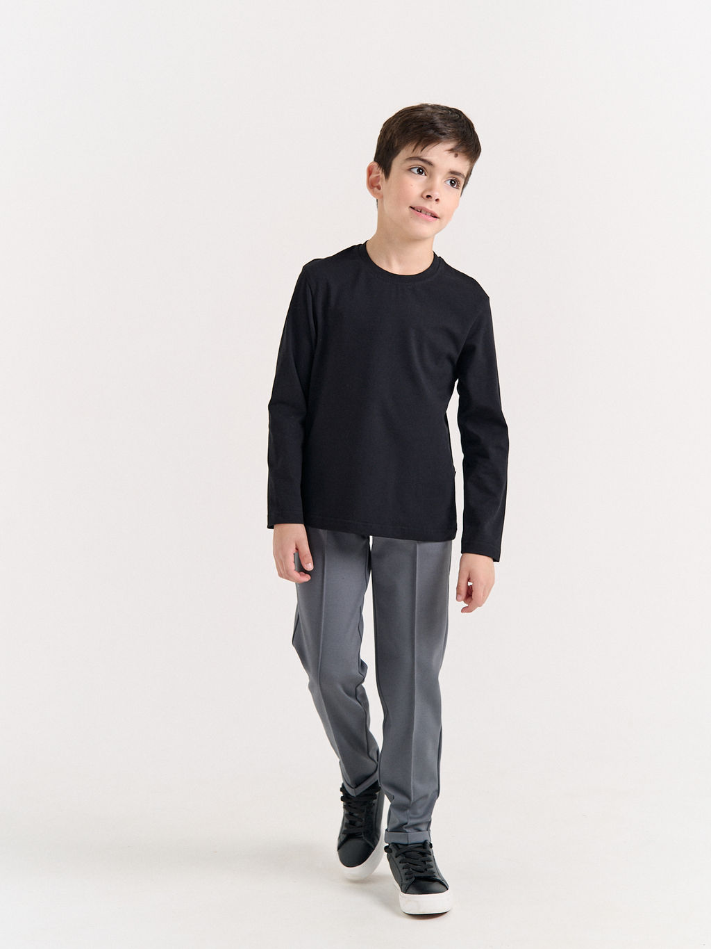 Лонгслив Уголь 7+ - Bungly фото 4
