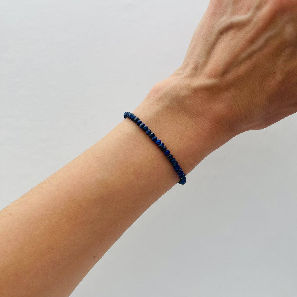 Браслет из Лазурита огранка 18 см +