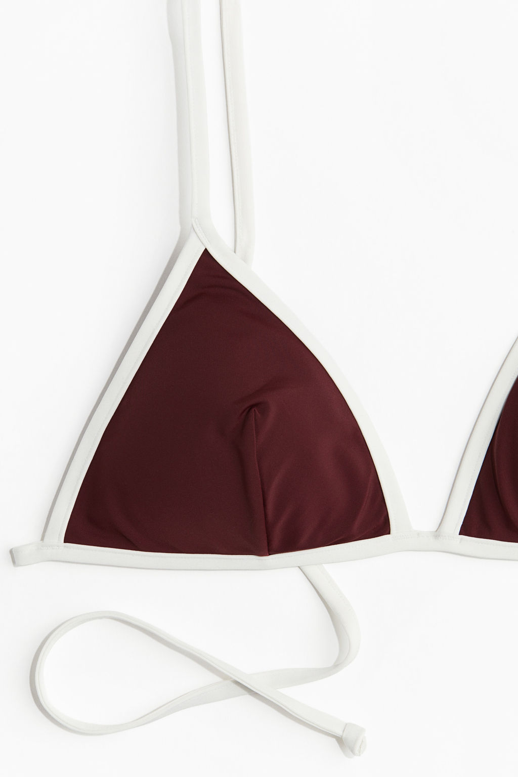 Top de bikini triangular con relleno - H&m фото 9