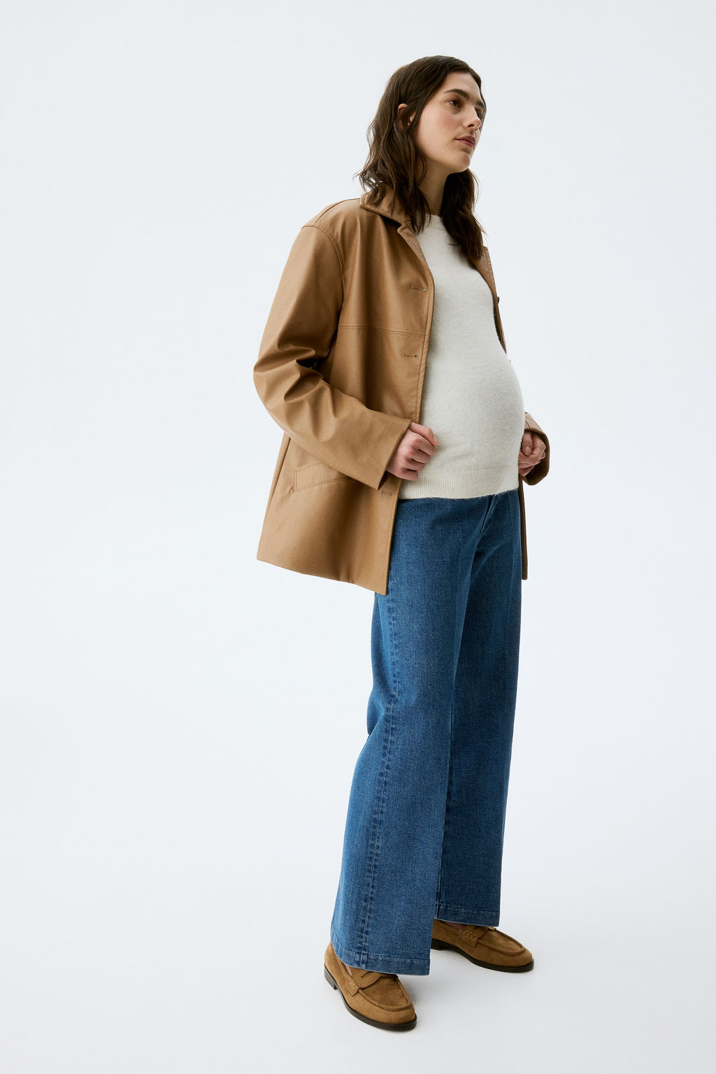MAMA Bootcut High Waist Ankle Jeans - H&m фото 5