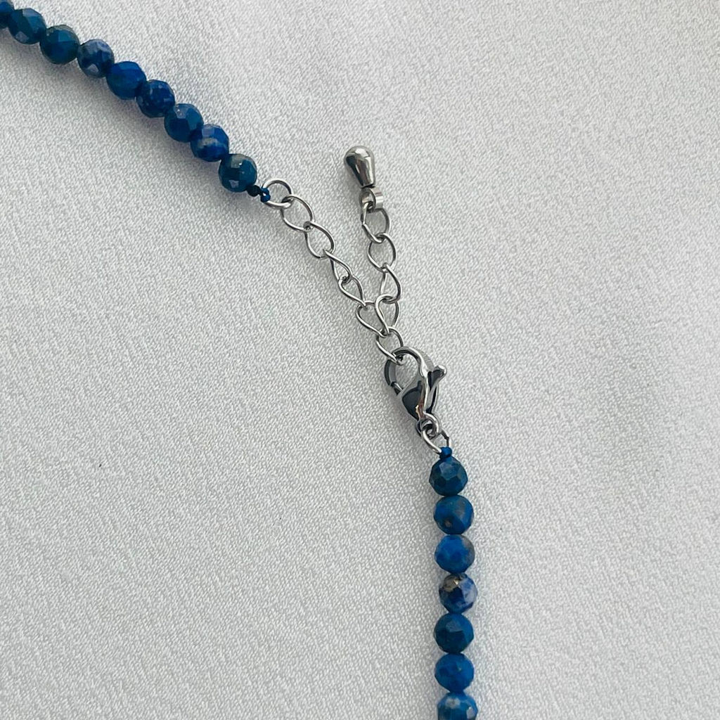 Бусы из Лазурита огранка