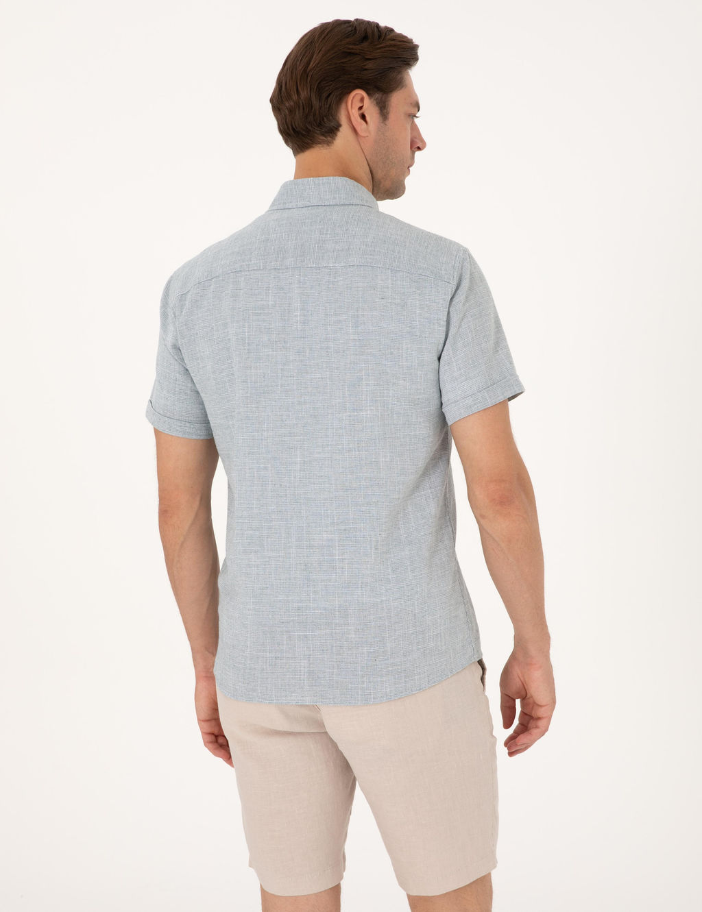 Ye_il Regular Fit K_sa Kollu G_mlek - Pierre cardin фото 5