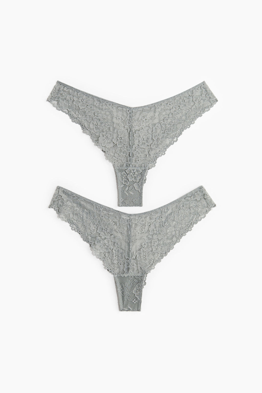 Pack de 2 bragas Brazilian de encaje - H&m фото 3