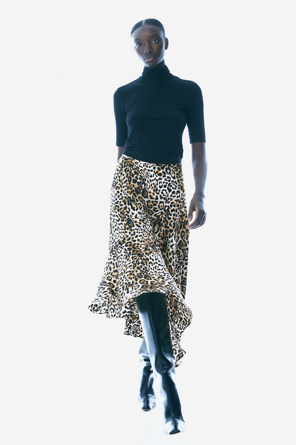 Falda asimetrica midi - H&m фото 2