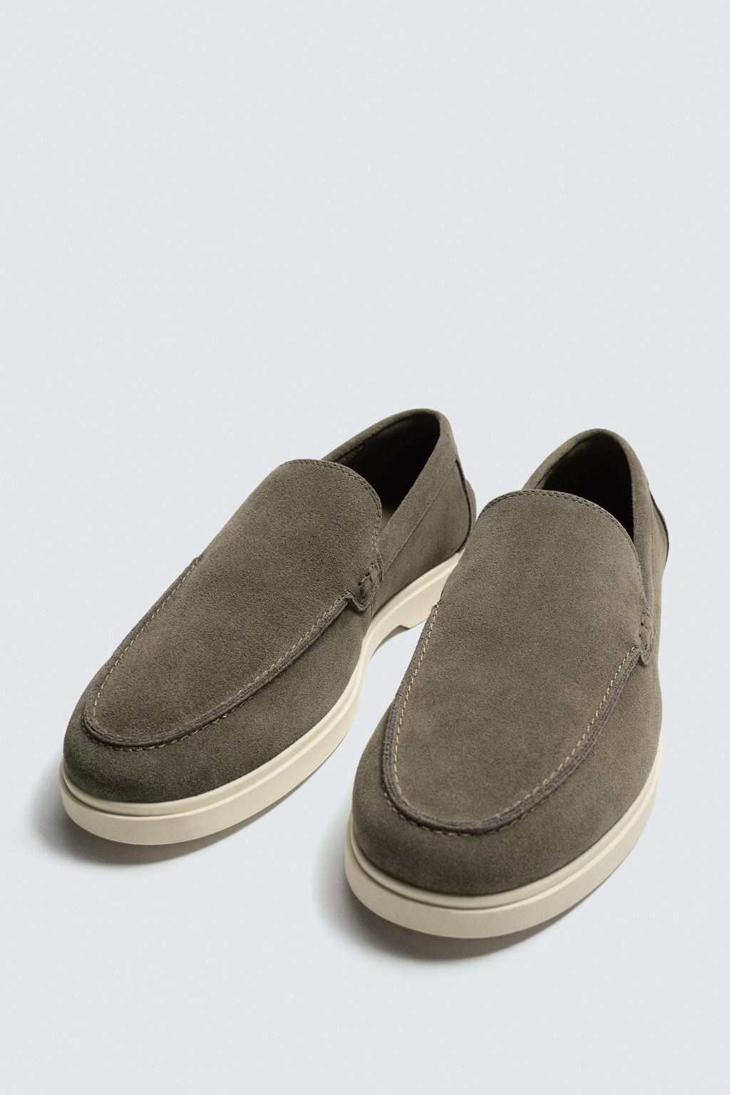 MOCAS?N PIEL CASUAL / Verde - Zara фото 2