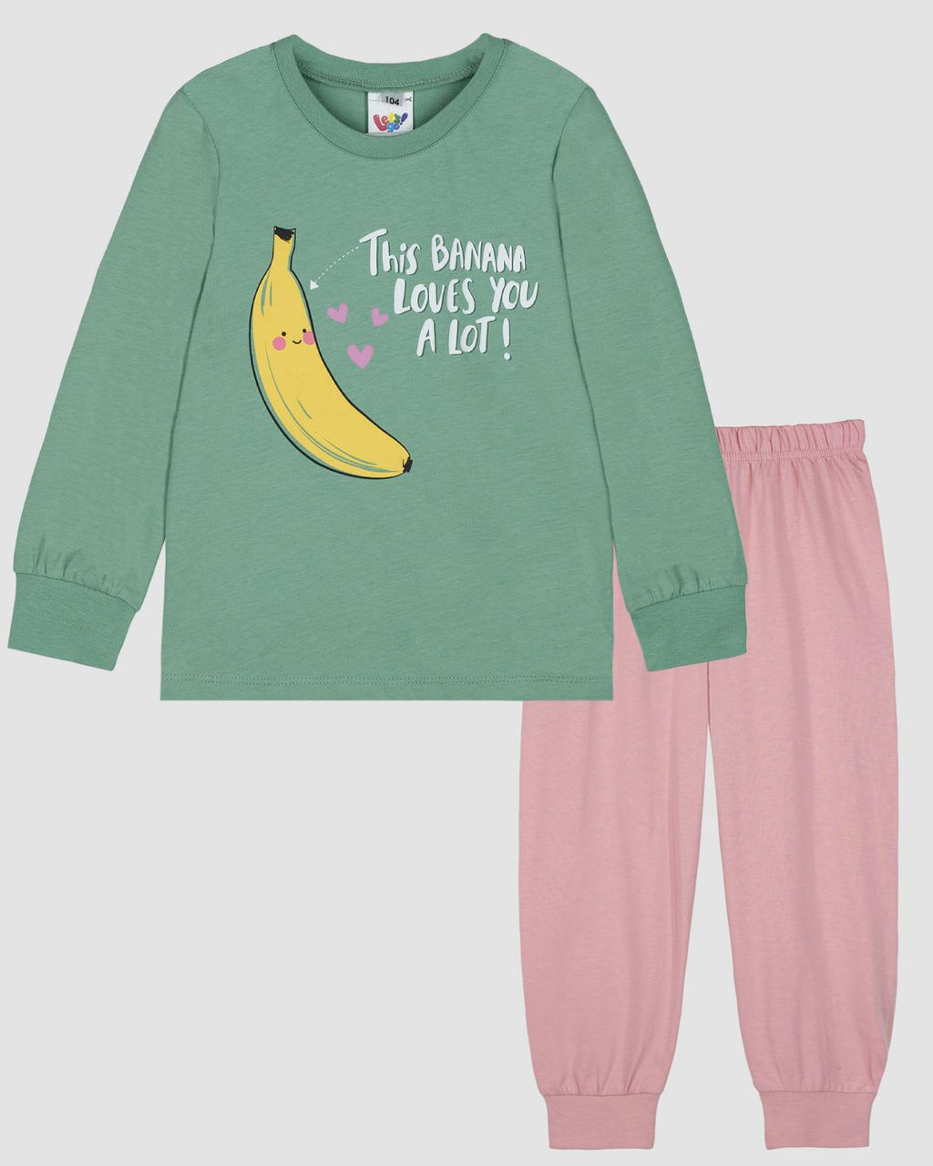 Пижама для девочки (джемпер+брюки) 91270 Lets go - Let's go фото 7