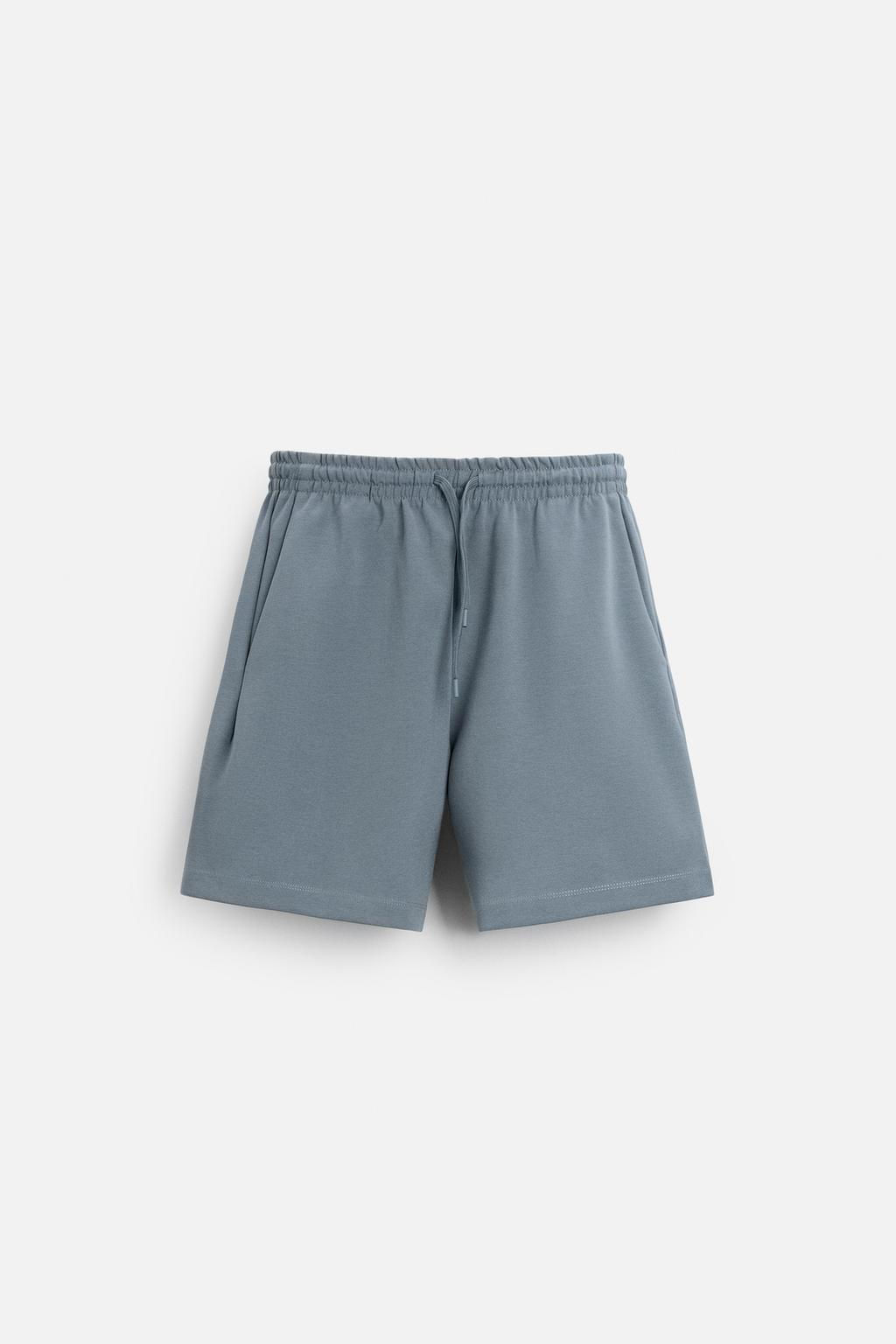 INTERLOCK TEXTURED BERMUDA SHORTS - Zara фото 16