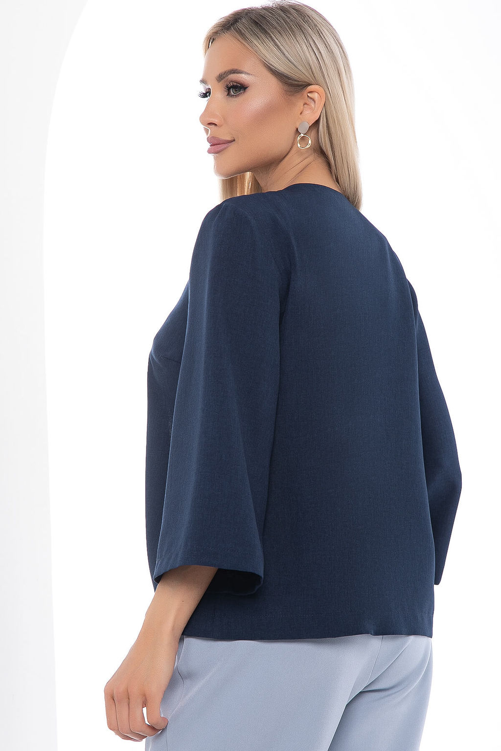 Жакет Паулита (синий) Б8764 - Lt collection фото 2