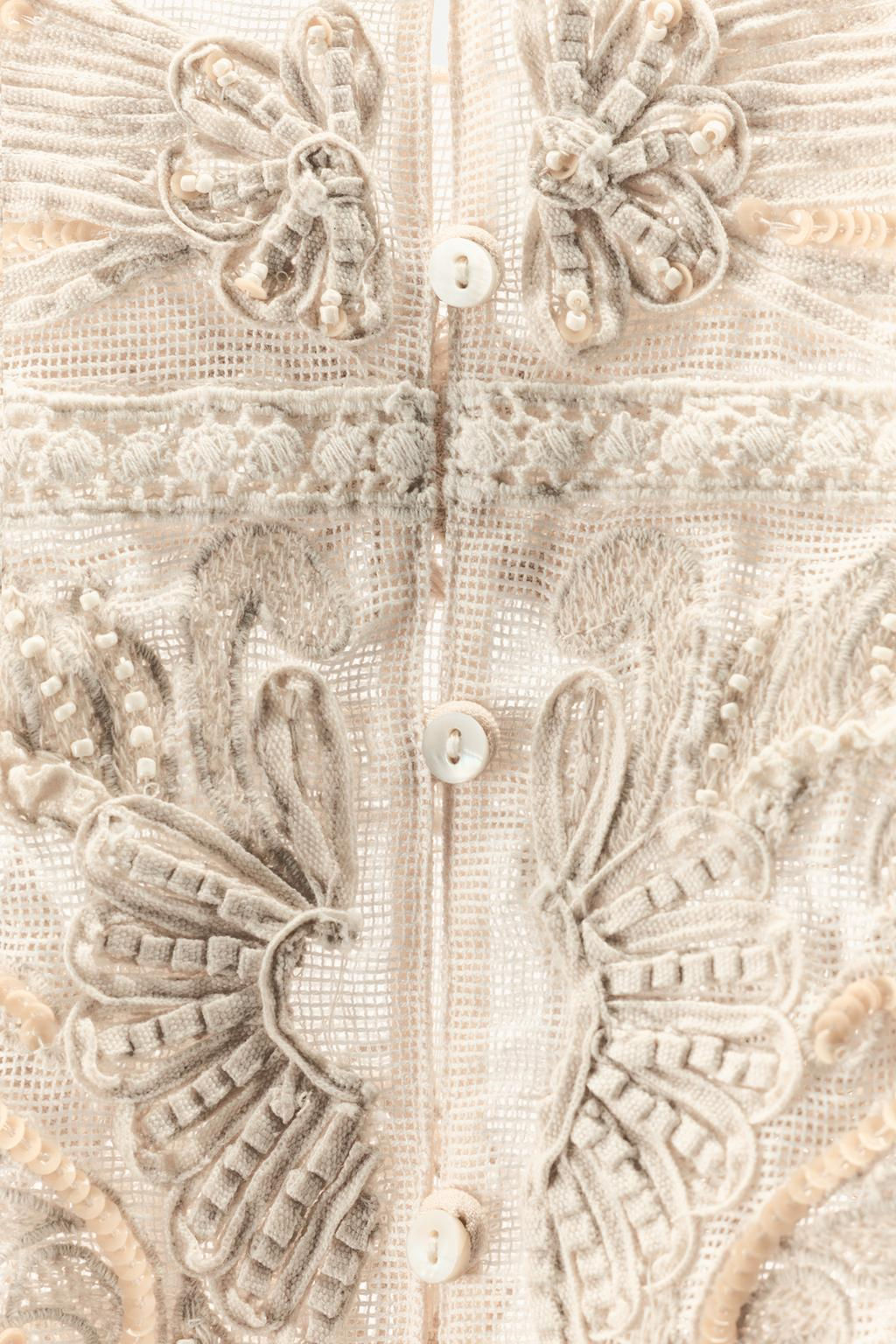 LIMITED EDITION BEADED EMBROIDERED DRESS - Zara фото 8