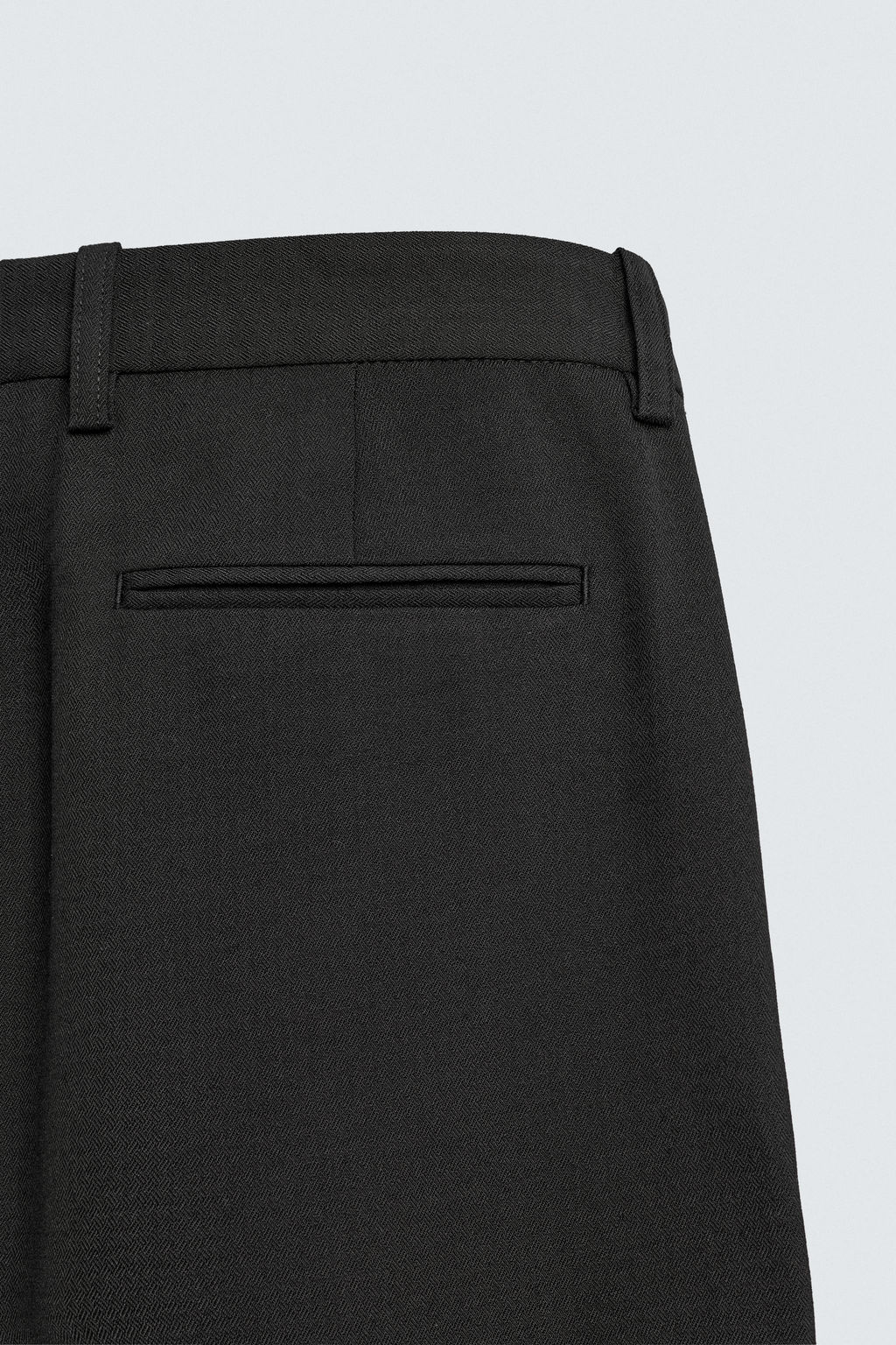 WOOL BLEND PLEATED TROUSERS - Zara фото 10