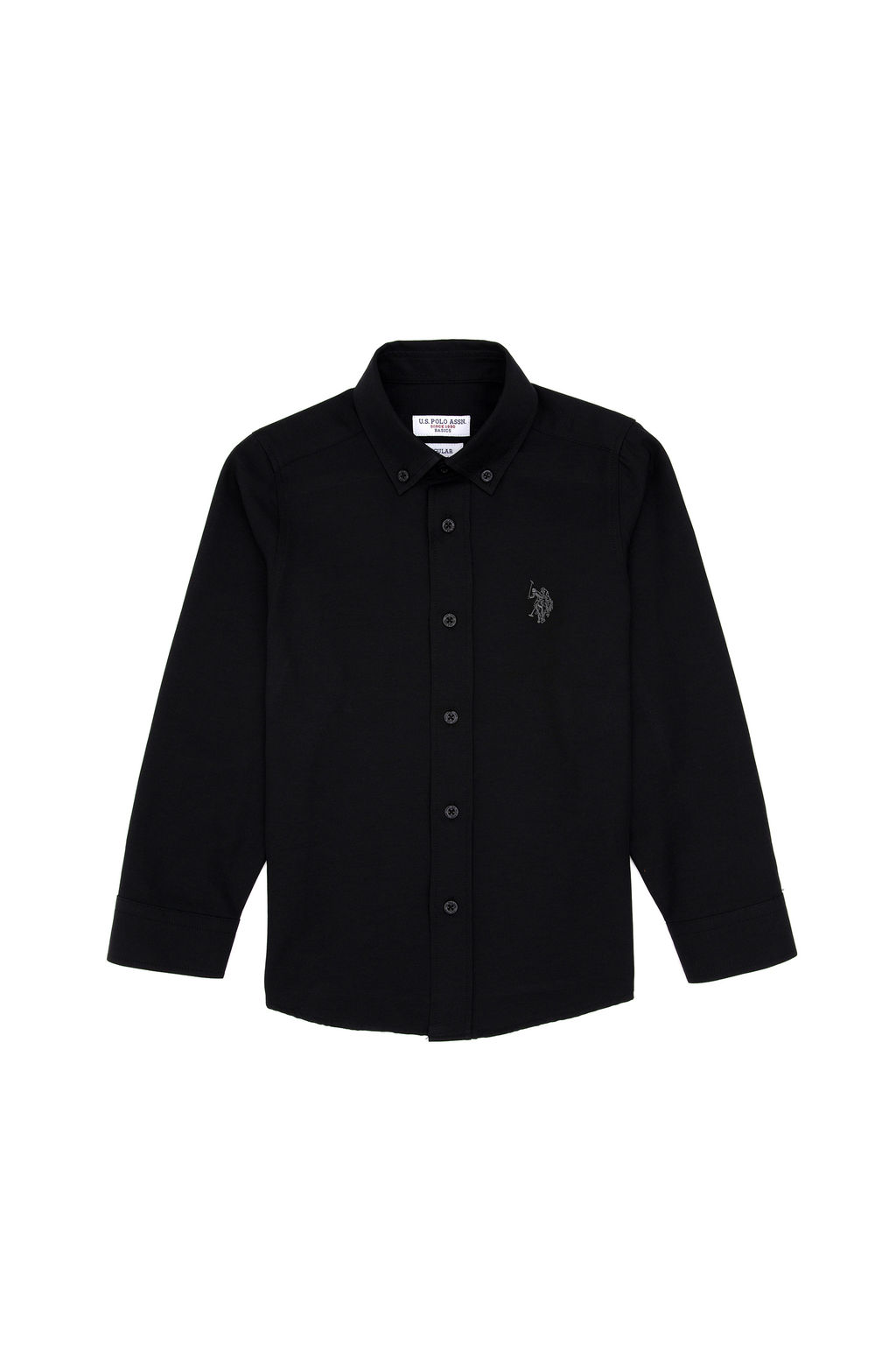 Erkek Гocuk Siyah Uzun Kollu Basic GГmlek - U.s. polo assn фото 4