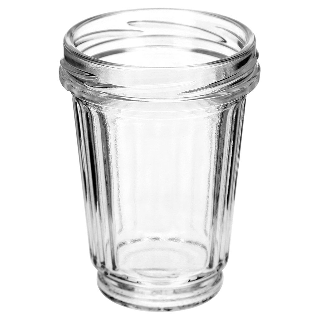 Банка стеклянная Стакан твист 0,25л, винтовая, д82мм, h11см, s0,4см (Россия). Подходит крышка твист-офф 73909 - Домашняя Мода фото 2