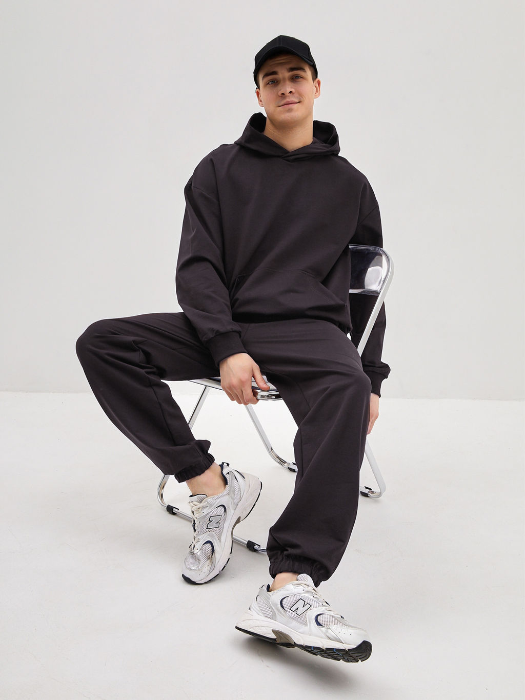 Костюм мужской футер 2-х нитка РОДОС ГРАФИТ - Domtrik фото 6